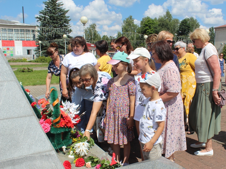 В Клетне почтили память партизан и подпольщиков 0+