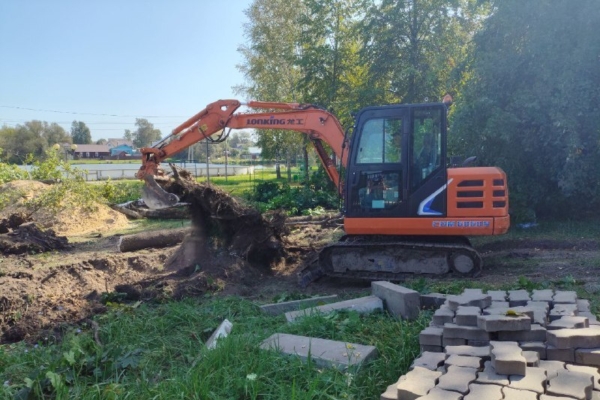 В парке 40-летия Победы появится спортплощадка