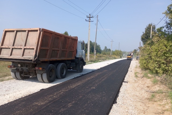 Дорога по Вокзальной в Клетне отремонтирована