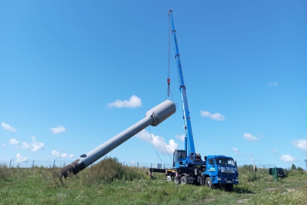 В Акуличах продолжается реконструкция водозаборного узла