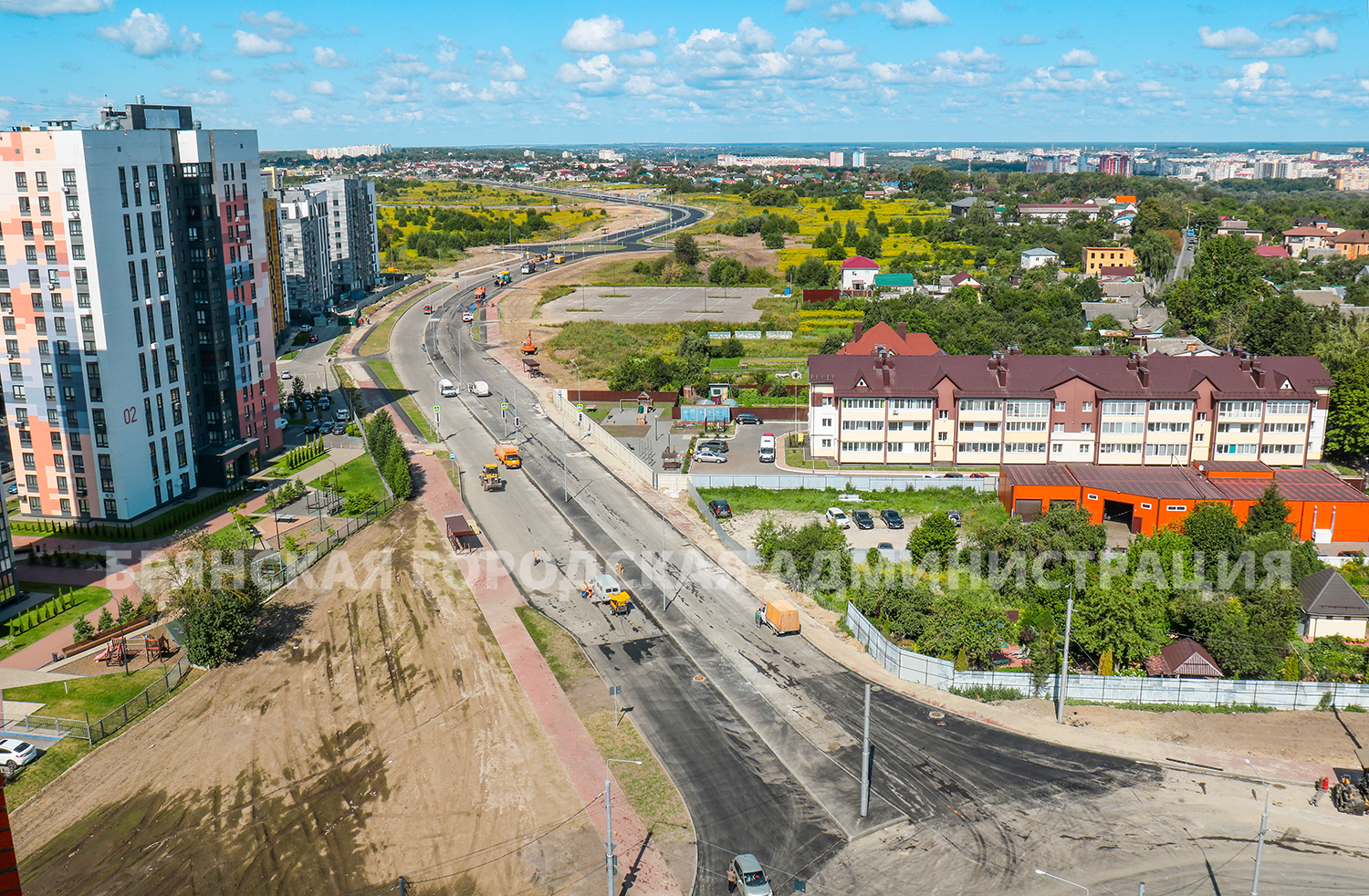 Улица И. Иванова готова на 90%