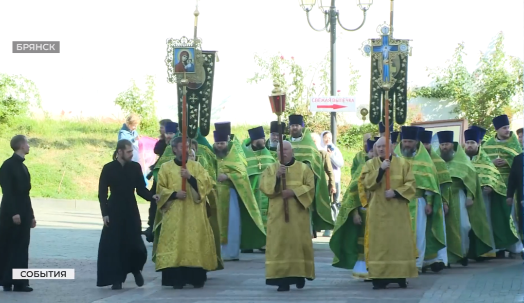 В Брянске почтили память преподобного Олега Брянского и Собора Брянских святых
