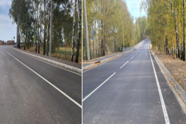 В Выгоничском районе Брянской области  отремонтирован участок автодороги «Брянск-Новозыбков»-Кокино-Скуратово