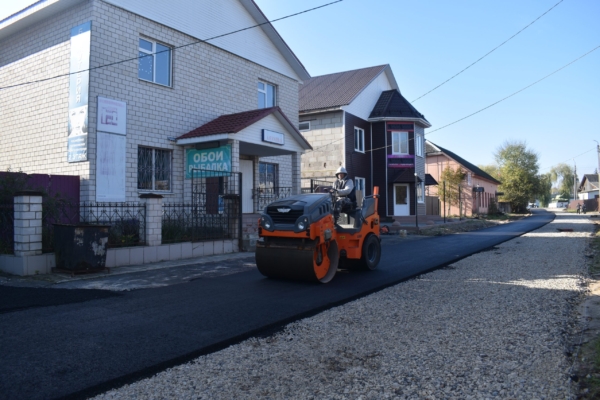 В Клетне отремонтировали проезд Советский