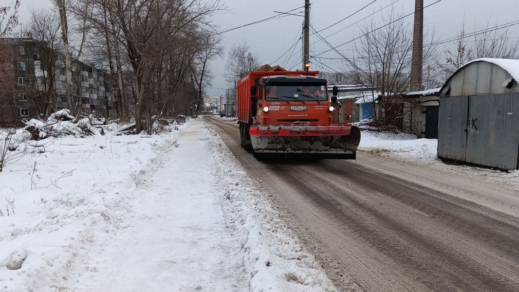 Дорожники Брянска приступили к расчистке частного сектора