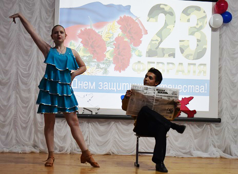 В Клетнянской школе искусств прошел концерт, посвященный защитникам Родины