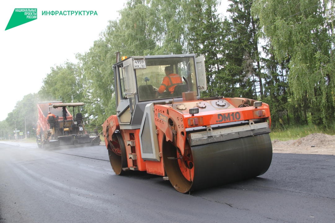 Брянское управление дорог рассказало о ремонте участка дороги «Украина»-Суземка»