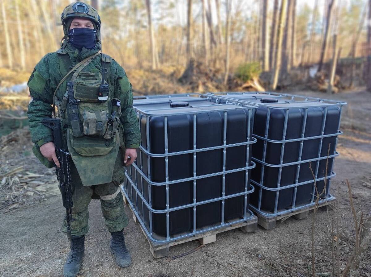 Суземские добровольцы оказывают помощь защитникам границы