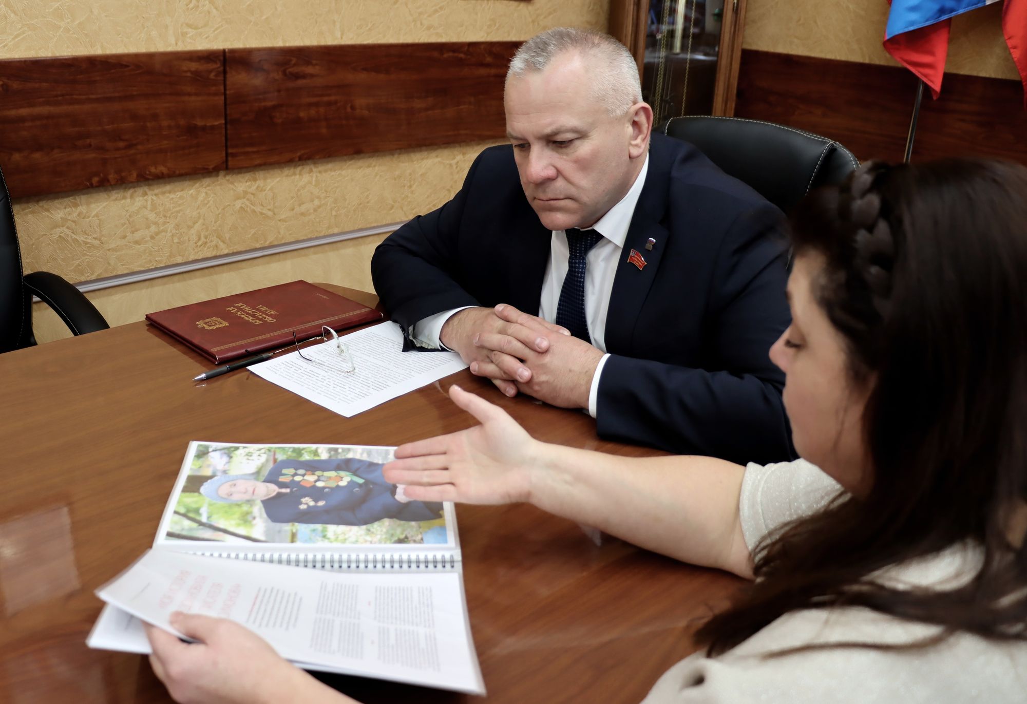 При поддержке депутатов Брянской областной  думы будет издана книга о ветеранах