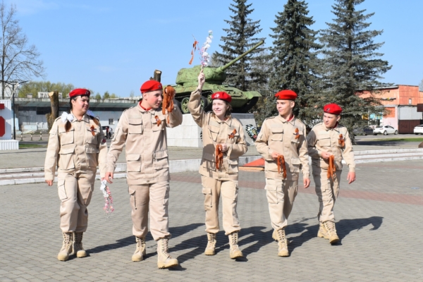 В Клетнянском районе дан старт Всероссийской акции «Георгиевская лента»