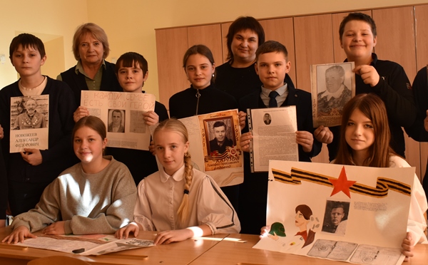 В рамках проекта «Память, хранимая детством» о своем прадедушке фронтовике Николае Терентьевиче Рыбакине рассказал его правнук Саша Немцов