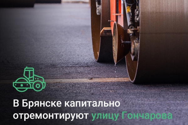 В Бежицком районе Брянска отремонтируют улицу Гончарова