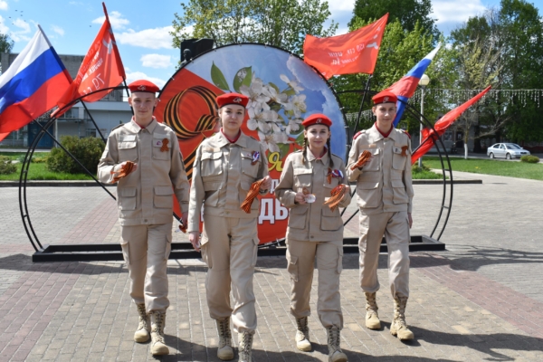В Клетнянском районе продолжается акция «Георгиевская ленточка»