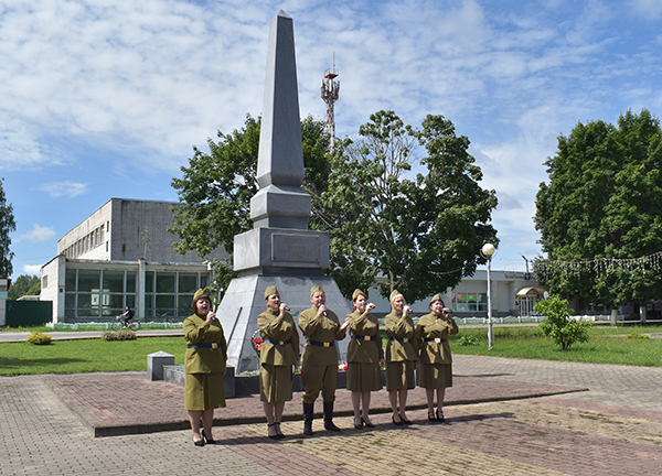 Память живёт в сердцах  клетнянцев