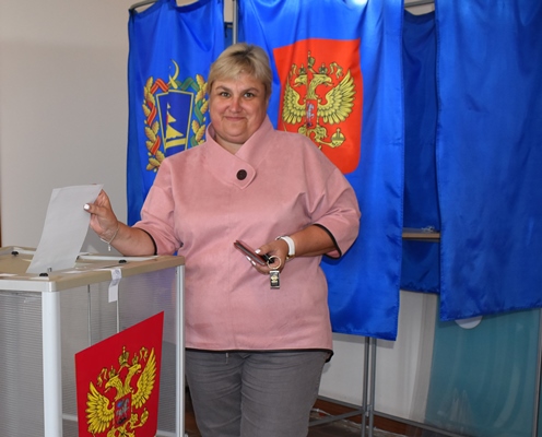 Жители Клетнянского района голосуют за сильную Брянщину