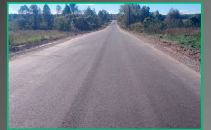 По нацпроекту «Инфраструктура для жизни» в Злынковском районе Брянской области ведется ремонт участка автодороги Злынка-Кожановка