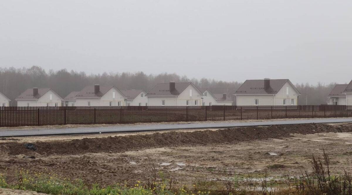 Малоэтажный комплекс в Журиничах готовится к сдаче в эксплуатацию