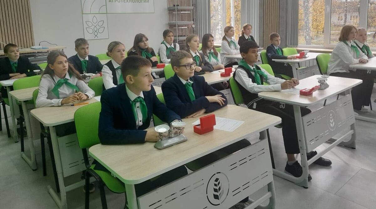 В Краснооктябрьской школе Стародубского округа открылся агрокласс