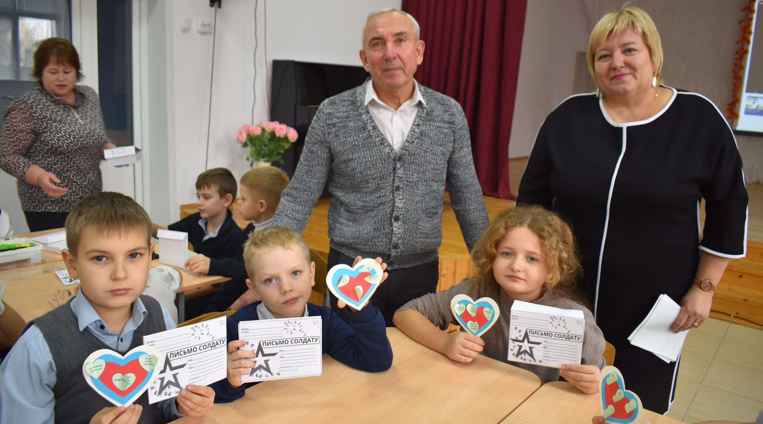 В Клетне прошла акция «Письмо солдату»