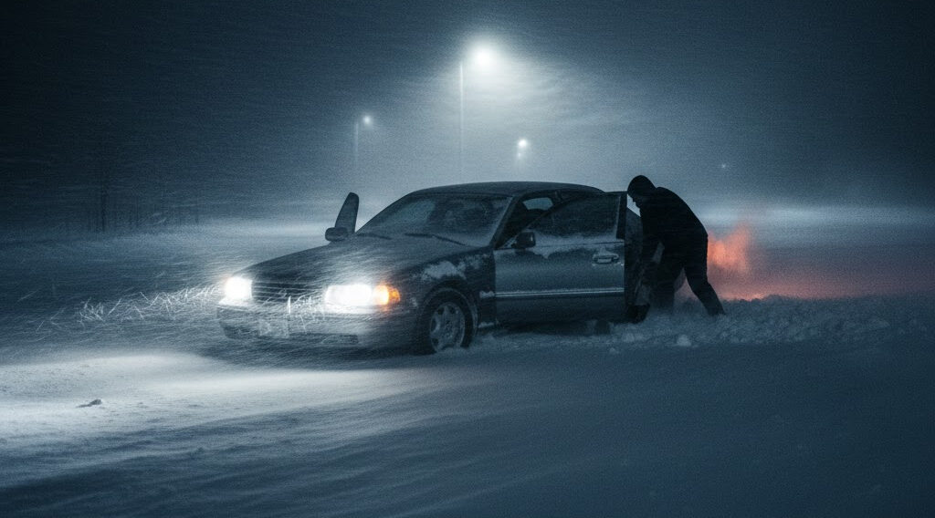 Штормовое предупреждение. В Клетнянском районе бушует снежный циклон