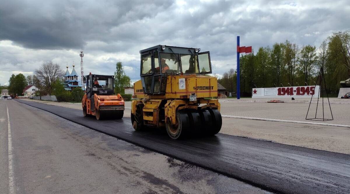 В Клетнянском районе в 2025 году отремонтировали ряд автодорог