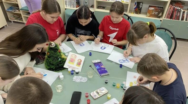 Клетнянская библиотека раскрыла гостям душу России!