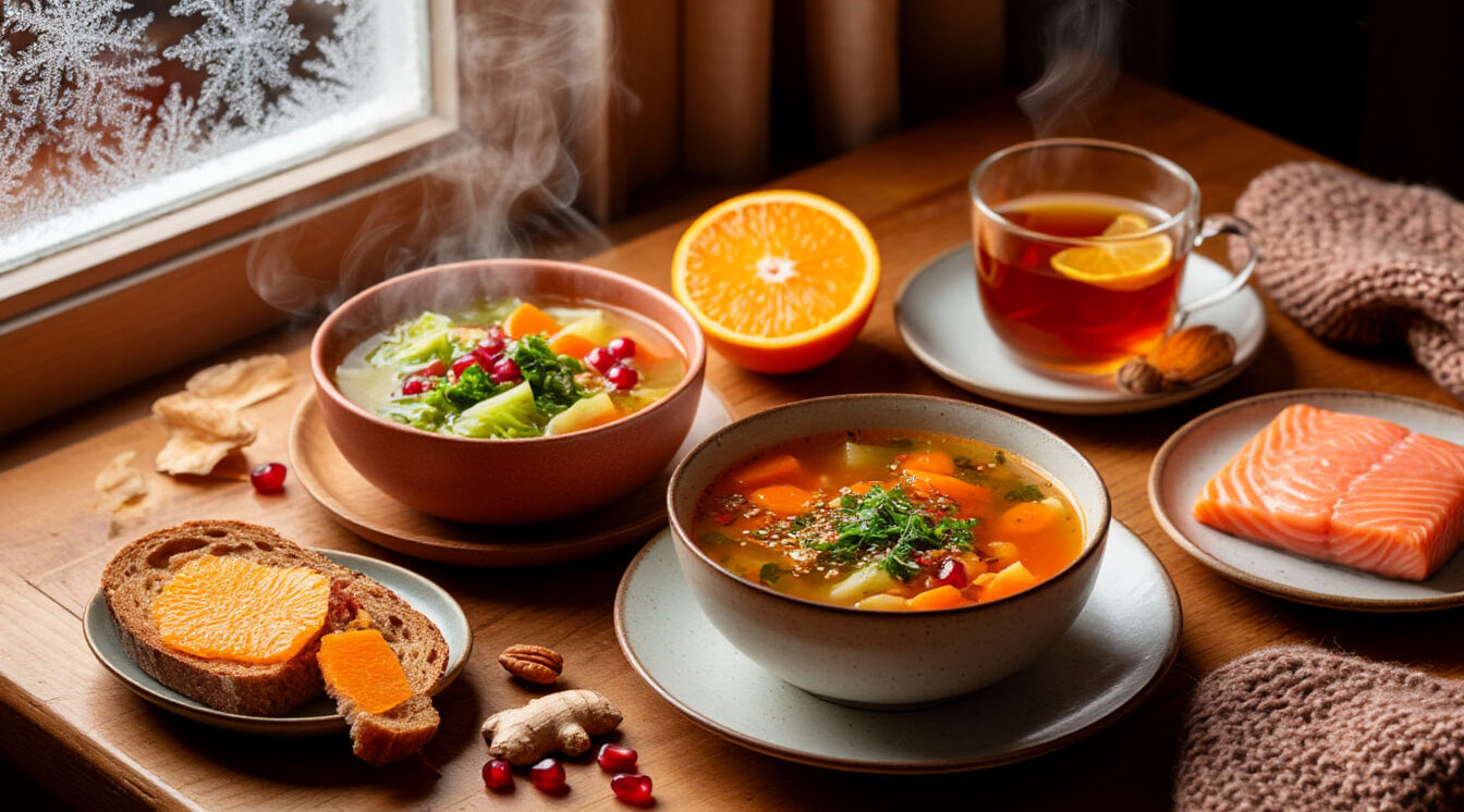 Зима без простуд: как правильно питаться в холодный сезон