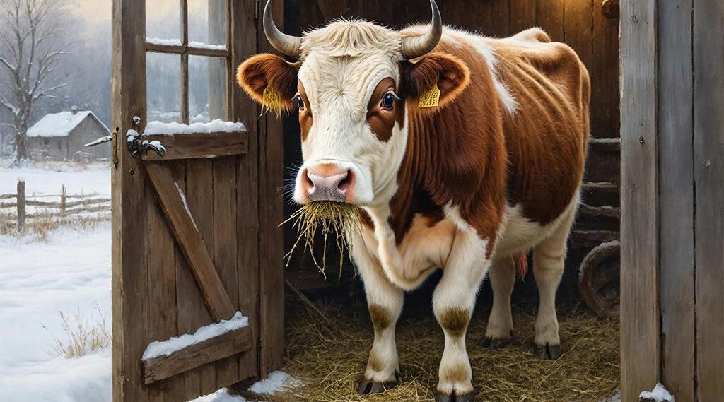 Животноводы Брянщины успешно справляются с вызовами зимнего периода