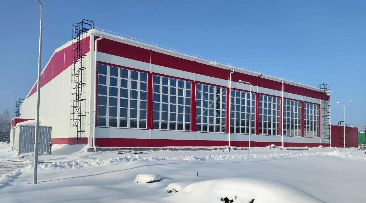 В Клетне продолжается строительство спорткомплекса