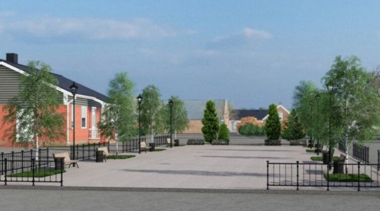 В историческом центре села Великая Топаль благоустроят общественную территорию за 2,3 млн рублей