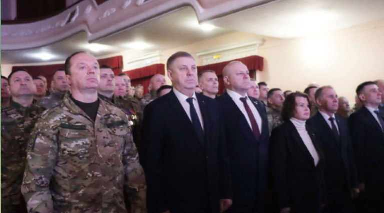 В Брянске прошло награждение бойцов отряда «БАРС»