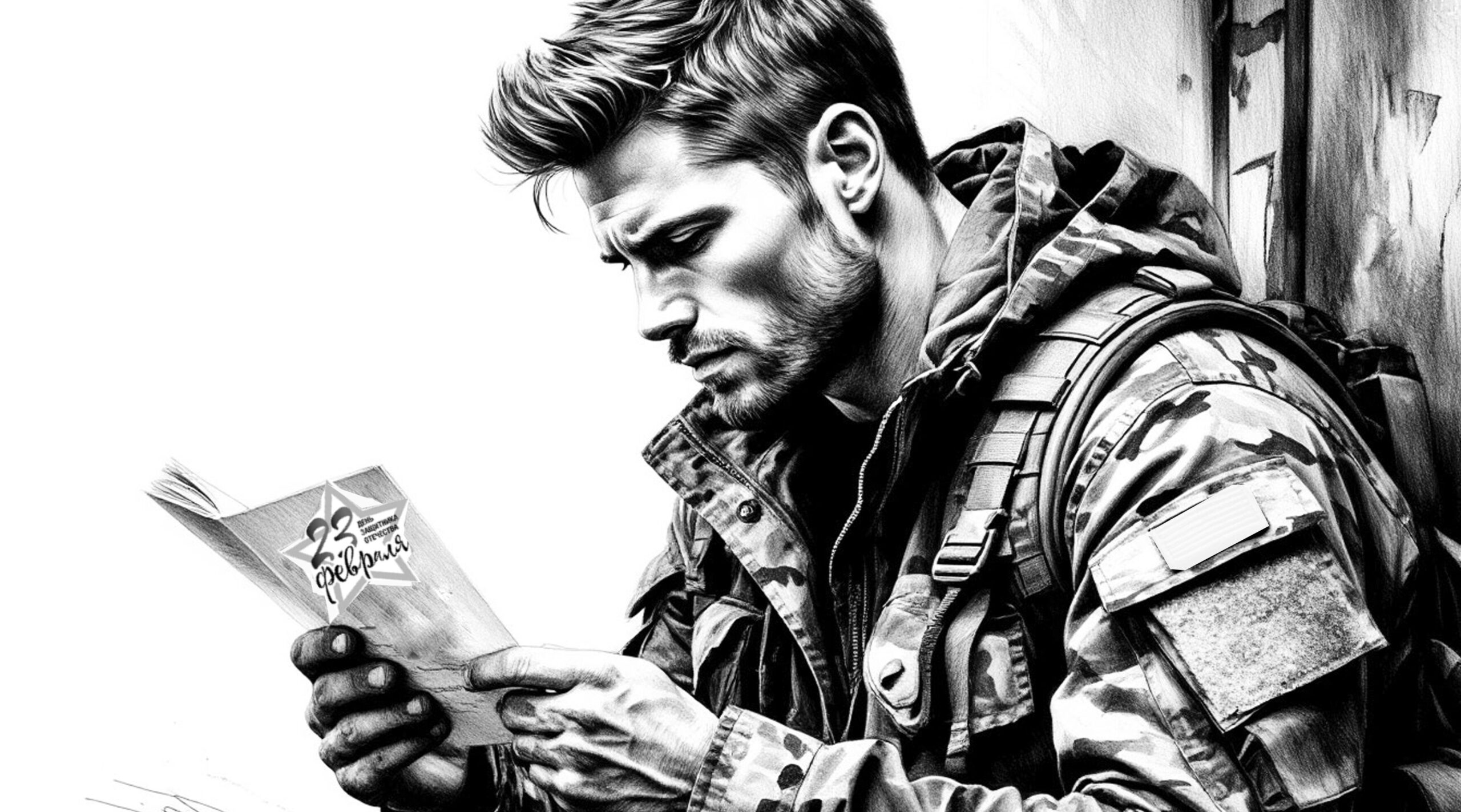 Поздравьте своего защитника!