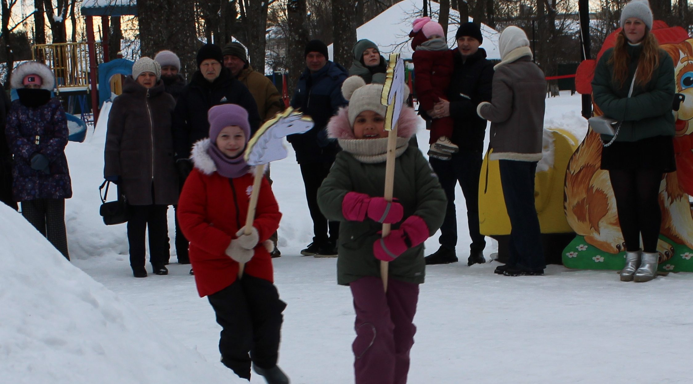 В Клетне масленицу гуляли — зиму провожали!