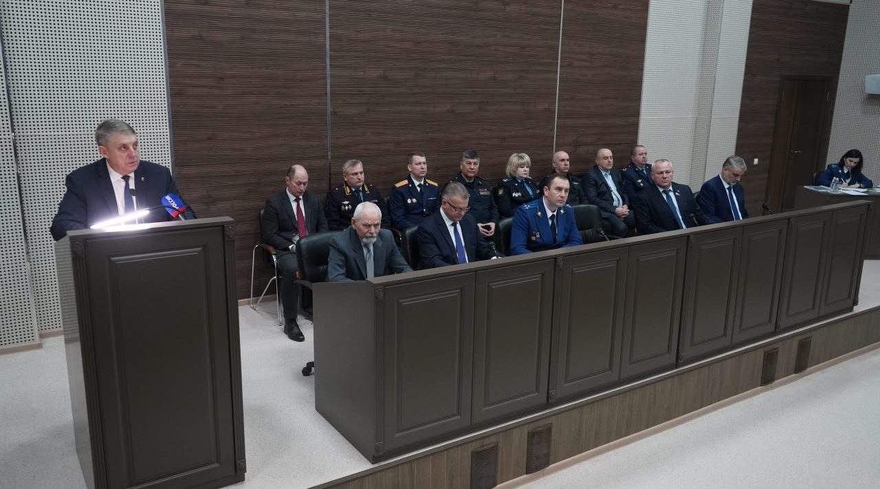 Александр Богомаз принял участие в заседании коллегии прокуратуры Брянской области