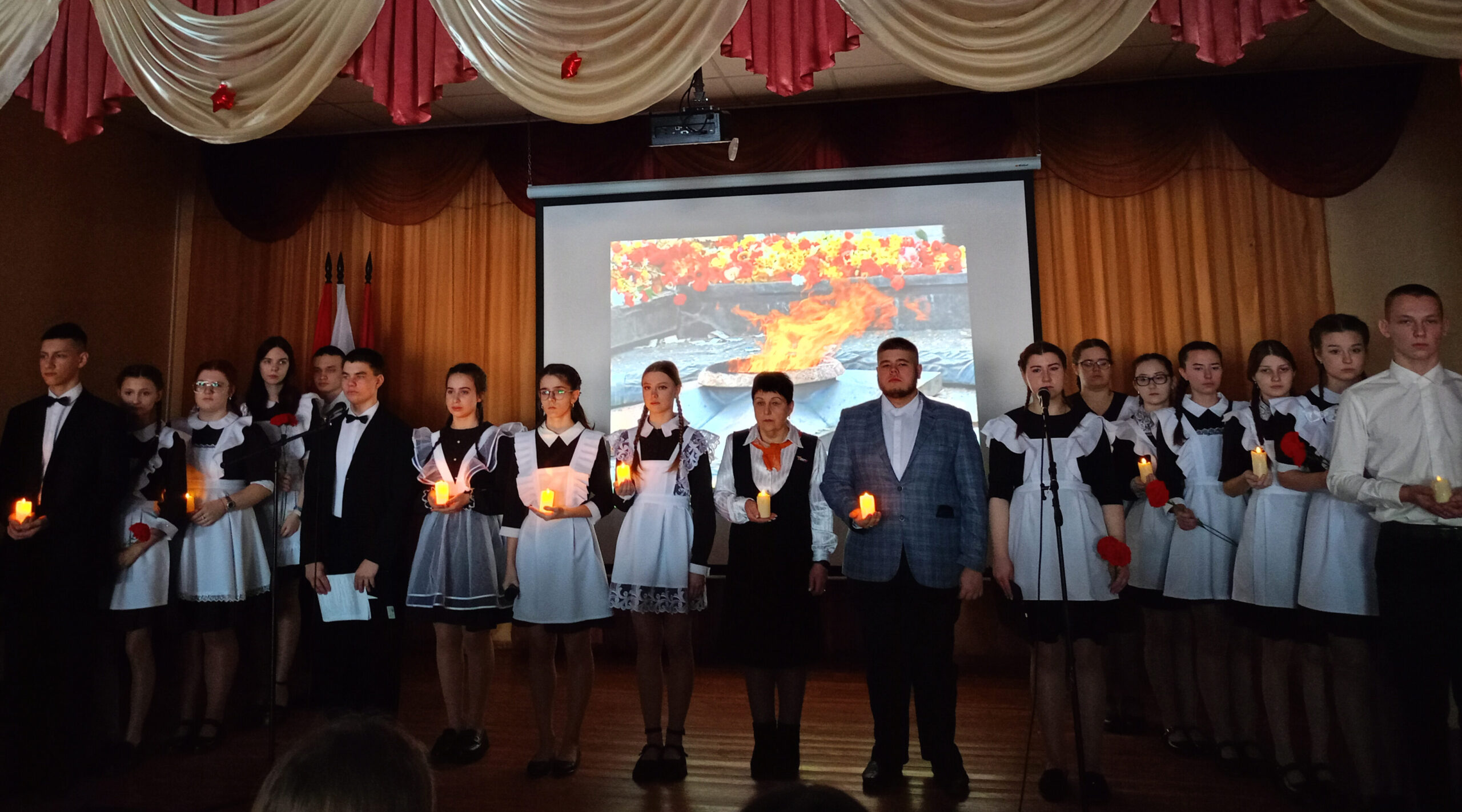  В Клетняской школе №2 почтили память героев Сталинграда