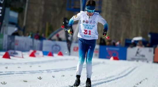 Юный брянский лыжник Сергей Шишков взял второе золото «Пионерской правды»
