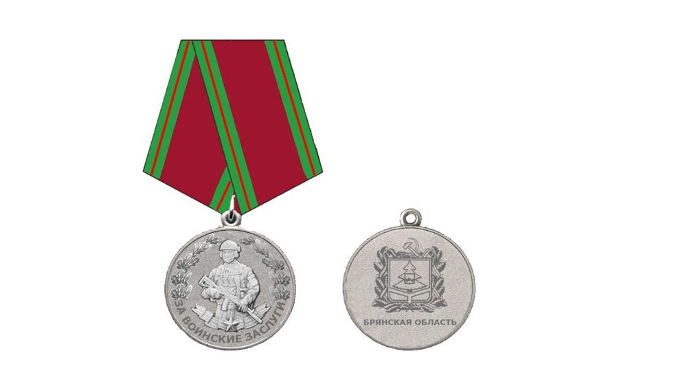 Новая медаль «За воинские заслуги перед Брянской областью» — дань уважения защитникам Отечества