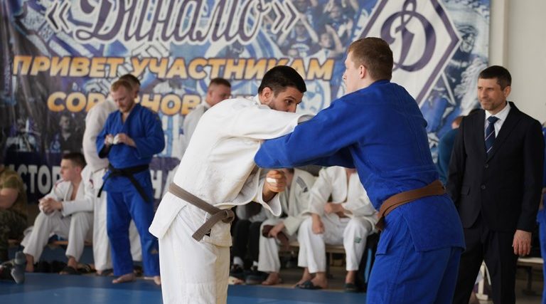 Команда Росгвардии завоевала «золото» в чемпионате БРО «Динамо» по дзюдо в Брянске