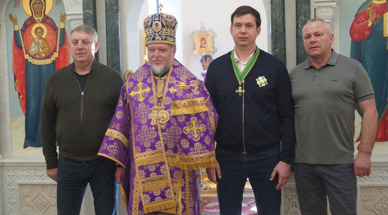 Роман Богомаз награжден высочайшей патриаршей наградой