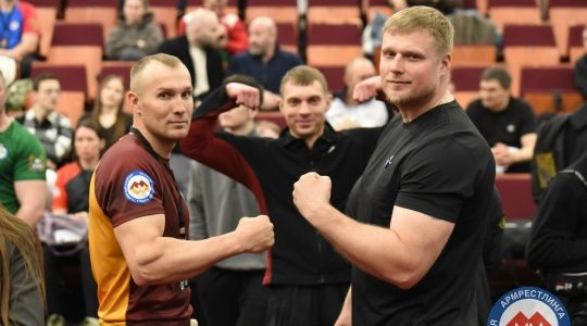 Брянцы выступили на чемпионате России по армрестлингу