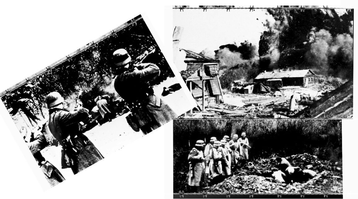 Как фашистские изверги уничтожали клетнянскую землю