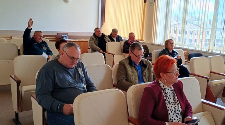 В Клетне прошло заседании комиссии по чрезвычайным ситуациям