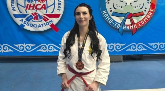Брянская спортсменка завоевала бронзу на Чемпионате мира по рукопашному бою в Киргизии
