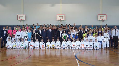 В Унече открыт новый спортивно-оздоровительный комплекс «Локомотив»