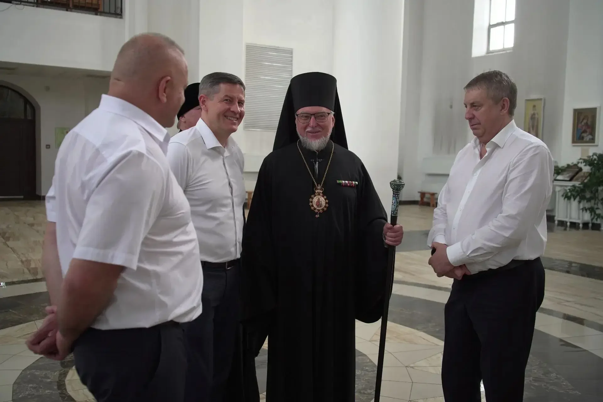Врио губернатора Брянской области встретился с епископом Клинцовским и Трубчевским Владимиром