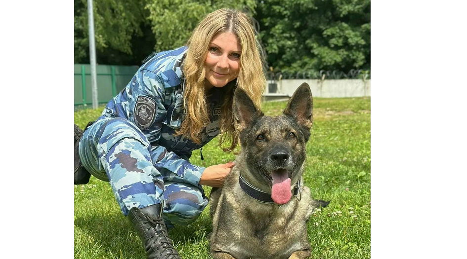 Брянский полицейский‑кинолог вошла в топ‑5 Всероссийского конкурса «Лучший по профессии»