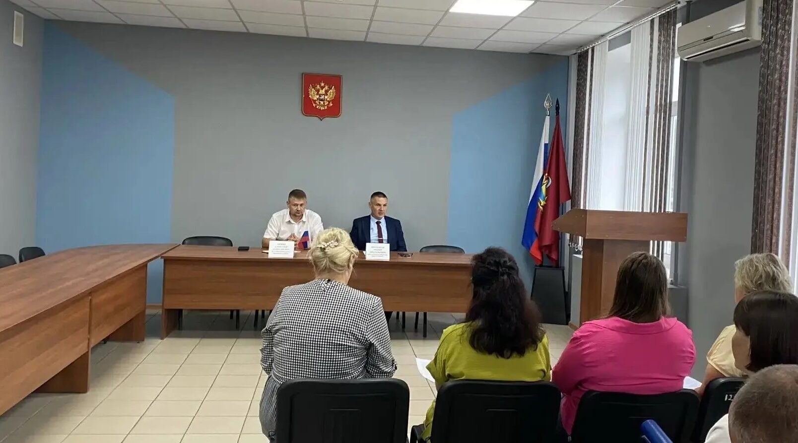 Выгоничский район посетил врио заместителя Губернатора Андрей Фроленков