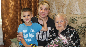 Клетнянская долгожительница отметила свой 95-летний юбилей