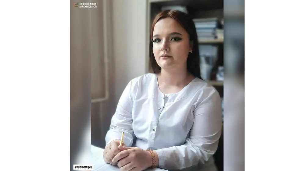 В детскую больницу Брянска пришла работать выпускница медколледжа