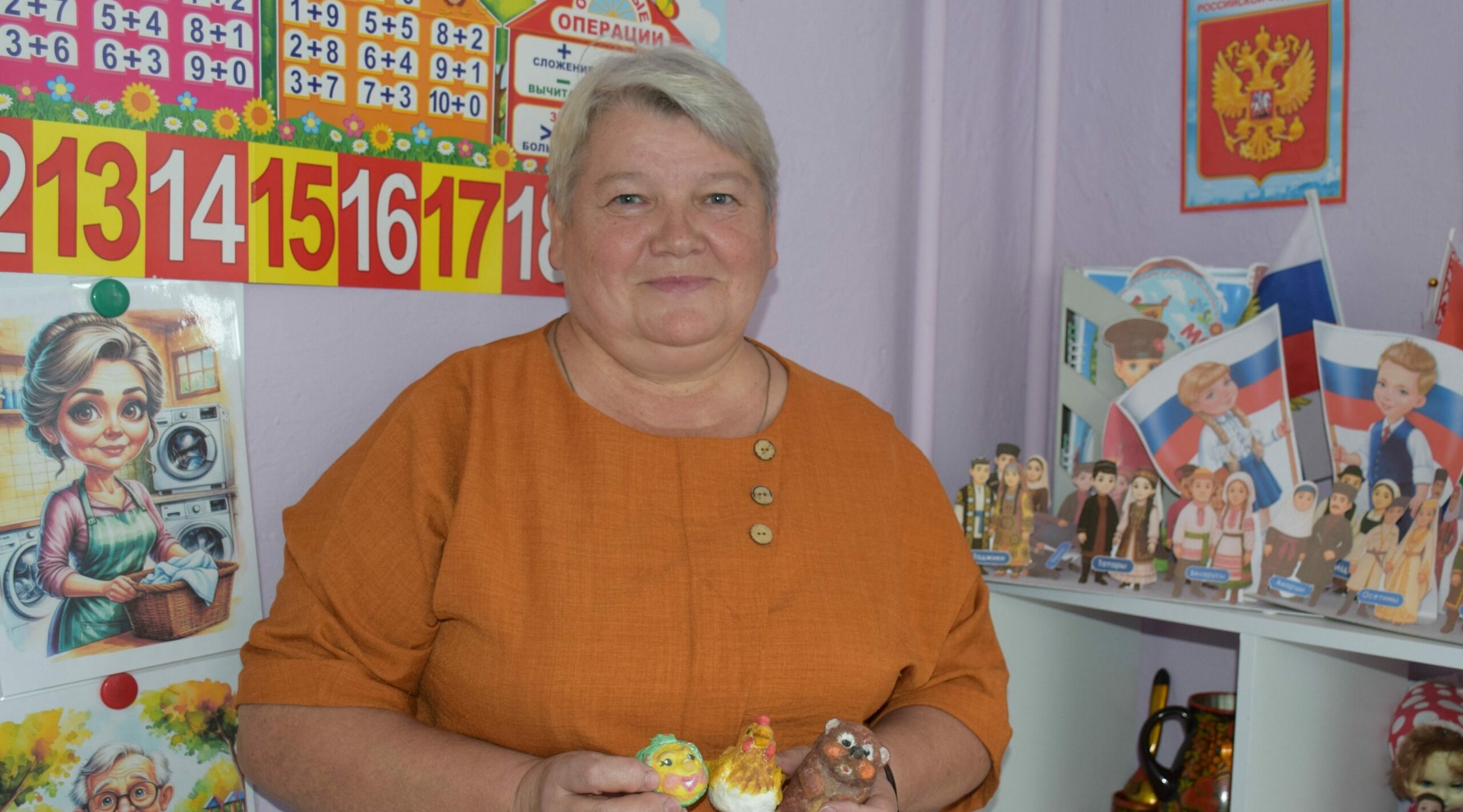 Воспитатель климовской «Капитошки» награждена Почётной грамотой Минпросвещения РФ